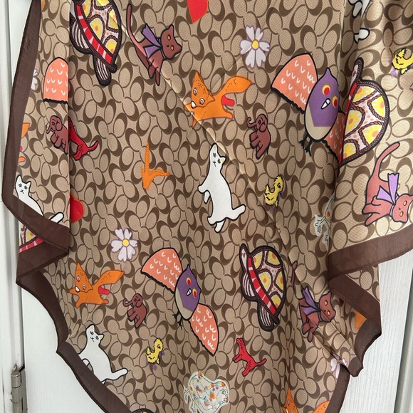 Colorful Patterned Scarf - Picture 3 of 3